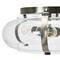 Hello Honey® Robert Stevenson Lighting Alston 16" Antique Nickel Glass & Metal Flush Mount Ceiling Light